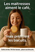 Charger l'image dans la galerie, Biscuits Personnalisés "Merci Maîtresse" - La Rayonnantes