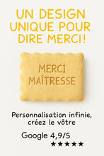 Charger l'image dans la galerie, Biscuits Personnalisés "Merci Maîtresse" - La Rayonnantes