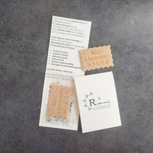 Belly band manchette personnalisée sur sachet de biscuits artisanaux — La Rayonnantes Pays de Retz