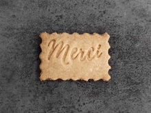 Biscuit Petit Beurre Personnalisé Merci - La Rayonnantes