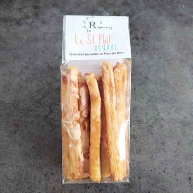 St Phil' Beurre – Biscuit feuilleté du Pays de Retz, au Muscadet et miel local - La Rayonnantes
