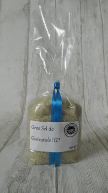 gros sel gris marin nature - sel de cuisson - artisanat culinaire nantais
