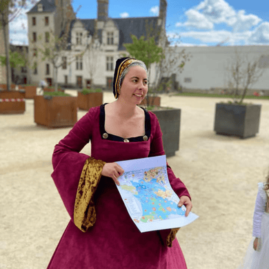 Visite Guidée Gourmande et Thématique - Sur le bout de la langue - Anne de Bretagne - Billet non daté - La Rayonnantes
